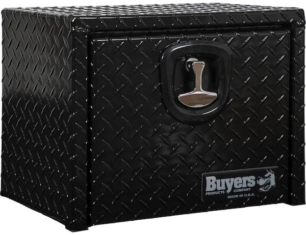 Buyers- 1725149- 14x12x18 Inch Black Diamond Tread Aluminum Underbody Truck Box - Nicks Truck Parts