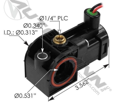 173.1110-12V-Air Solenoid Accessory Pack Valve 12V, (product_type), (product_vendor) - Nick's Truck Parts