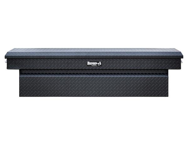 Buyers- 1739410- 18x20x71 Inch Textured Matte Black Diamond Tread Aluminum Crossover Truck Tool Box - Nicks Truck Parts