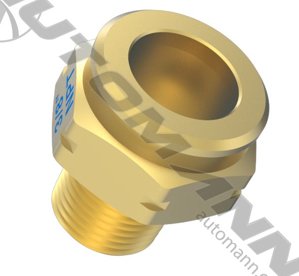 177.V20725102- Fuel Tank Return Fitting Volvo - Nick's Truck Parts