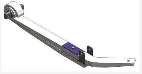 46-1307 - Rear Leaf Spring - Freightliner - Sterling - Western Star, (product_type), (product_vendor) - Nick's Truck Parts