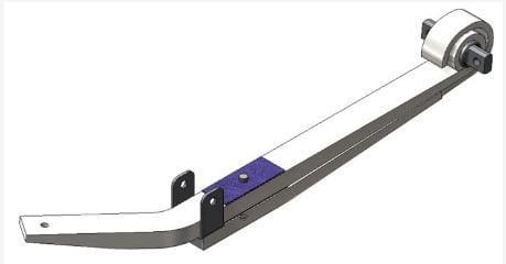 46-1309 - Rear Leaf Spring - Freightliner - Sterling - Western Star, (product_type), (product_vendor) - Nick's Truck Parts