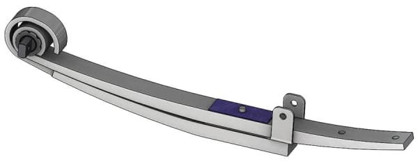 46-1351  -  Freightliner Taper Spring, (product_type), (product_vendor) - Nick's Truck Parts