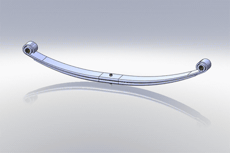 46-1430- Freightliner 2 Leaf Parabolic Spring, (product_type), (product_vendor) - Nick's Truck Parts