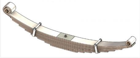 46-1482- Freightliner  9 Leaf Spring, (product_type), (product_vendor) - Nick's Truck Parts