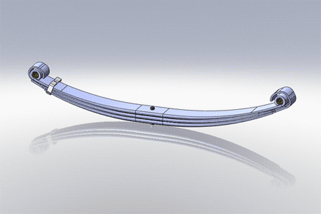 46-1710- Freightliner 3 Leaf Parabolic Spring, (product_type), (product_vendor) - Nick's Truck Parts