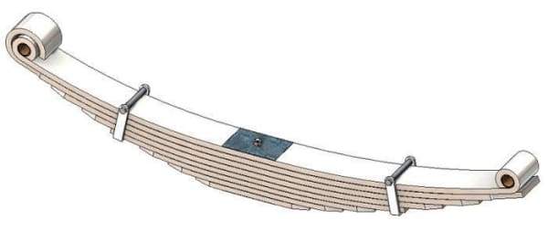 46-1742-Freightliner 8 Leaf Spring, (product_type), (product_vendor) - Nick's Truck Parts