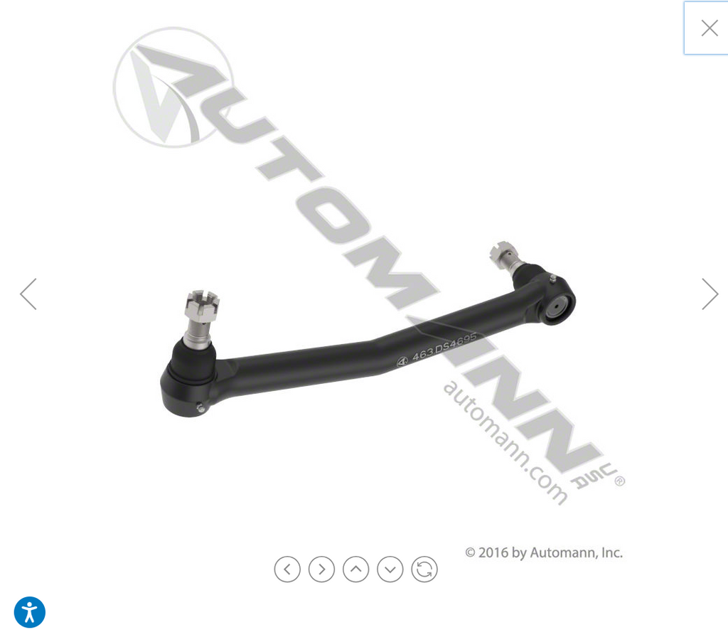 463.DS4695- Drag Link 18.500in C to C Freightliner - Nick's Truck Parts