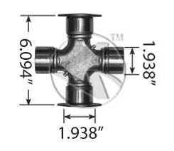 5-675X-1710 Series U-Joint, (product_type), (product_vendor) - Nick's Truck Parts