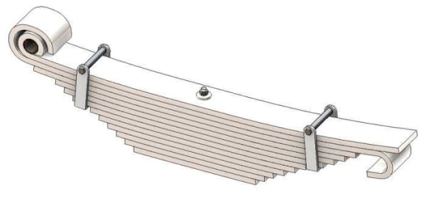 50-269-Hendrickson 12 Leaf Spring, (product_type), (product_vendor) - Nick's Truck Parts