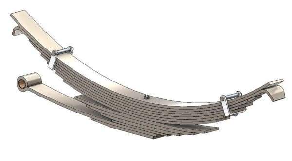 55-1197-Rear Leaf Spring-International, (product_type), (product_vendor) - Nick's Truck Parts