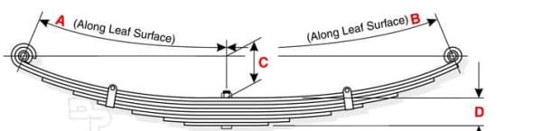 55-1214 - Front Leaf Spring - International, (product_type), (product_vendor) - Nick's Truck Parts