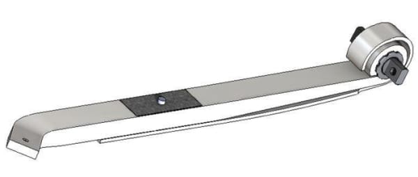 55-1231- International 2 Leaf Air Beam L/H, (product_type), (product_vendor) - Nick's Truck Parts