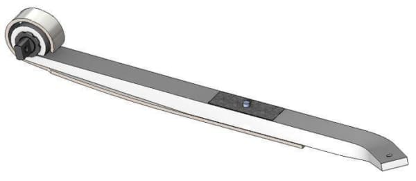 55-1233- International 2 Leaf Air Beam R/H, (product_type), (product_vendor) - Nick's Truck Parts