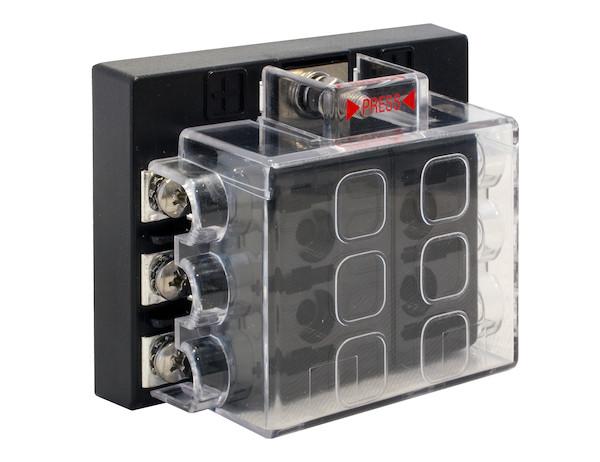 5601006 -Buyers 6-Way Fuse Block With Cover - Nicks Truck Parts