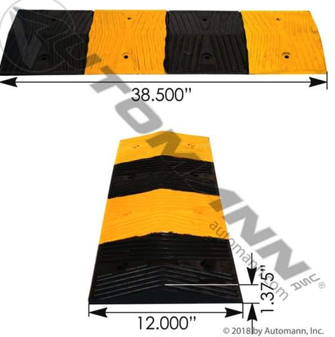 562.6451-WHEEL CHOCK YELLOW-BLACK, (product_type), (product_vendor) - Nick's Truck Parts