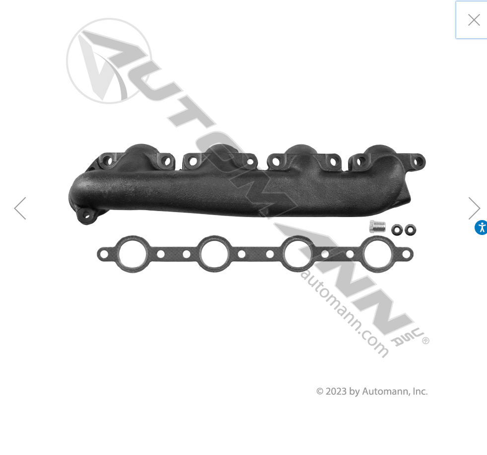 562.UM55103K - Exhaust Manifold Kit IHC - Nick's Truck Parts