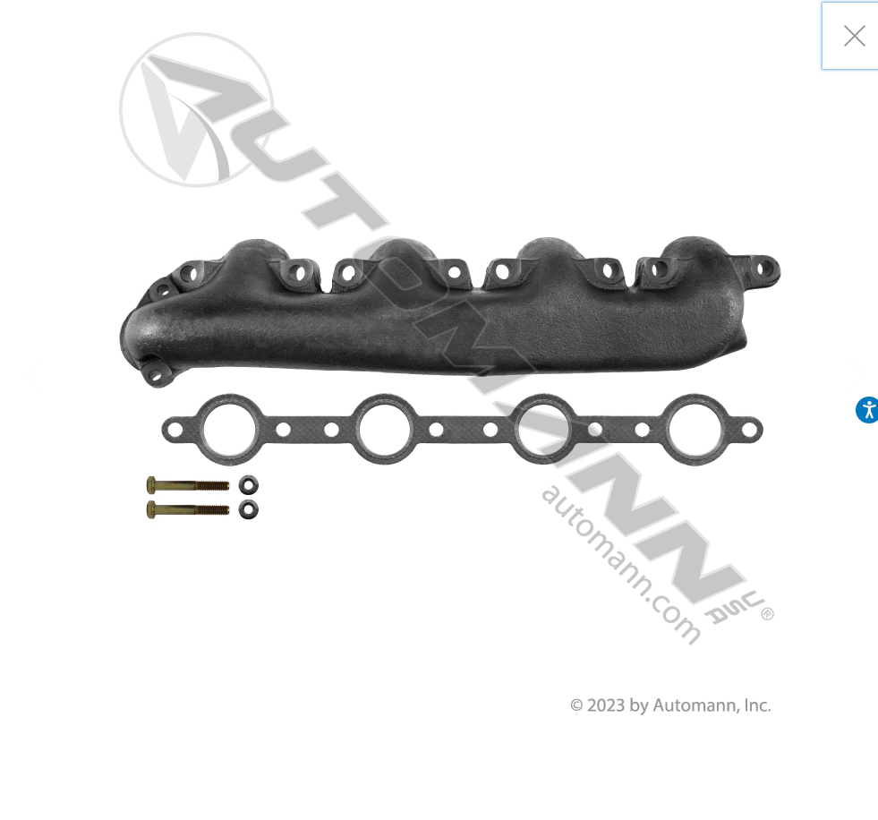 562.UM55104K - Exhaust Manifold Kit IHC - Nick's Truck Parts