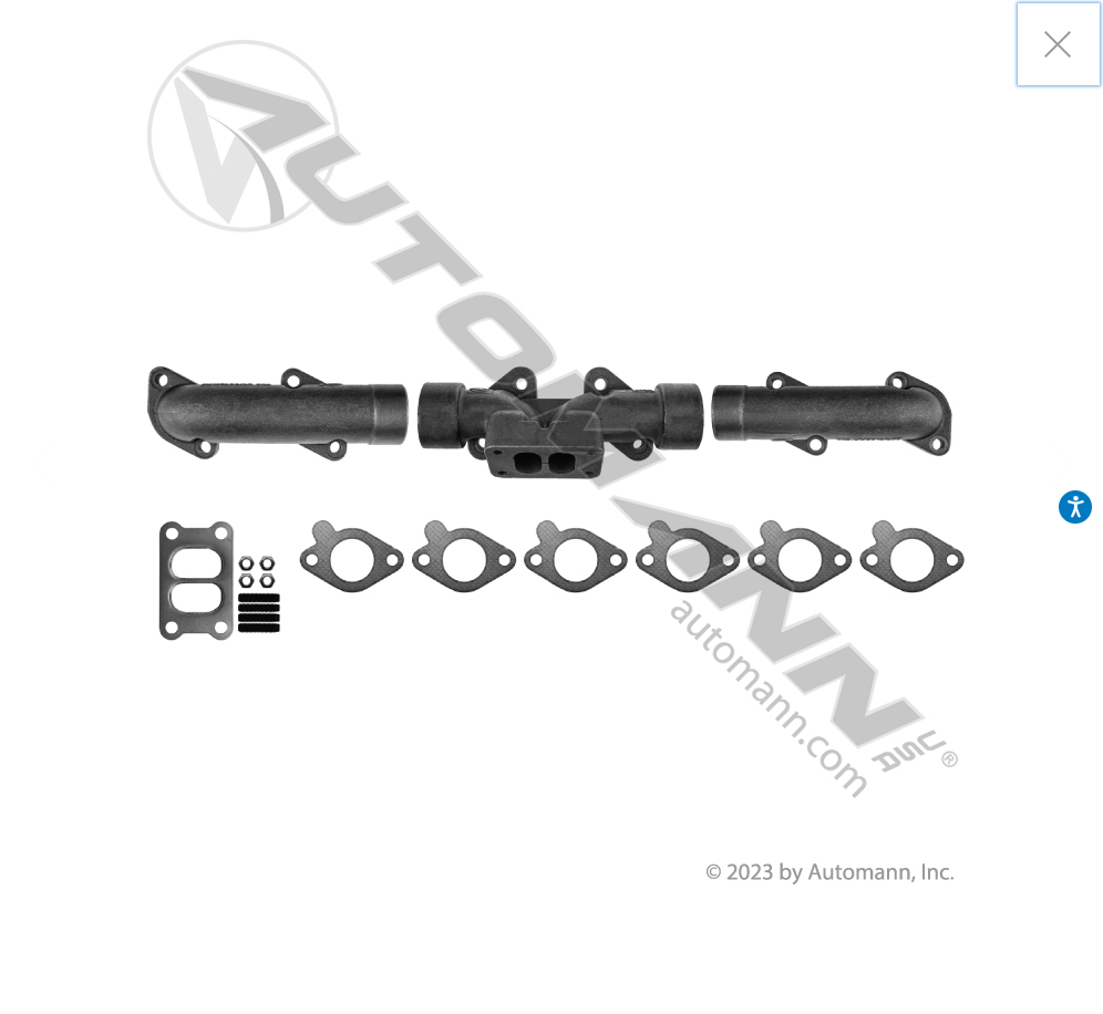 562.UM99101K - Exhaust Manifold Kit Caterpillar C7 - Nick's Truck Parts