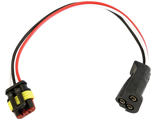 5620351 -Buyers DOT Light Plug 3-Wire AMP-Style Plug With 3-Pin PL-3 Female Plug (PKG of 10) - Nicks Truck Parts