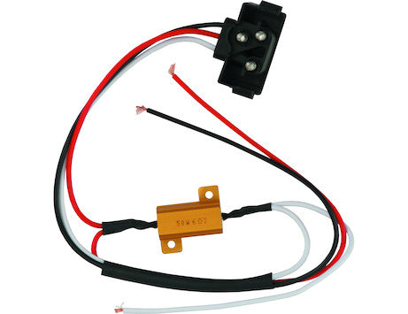 5621010 -Buyers LED Turn Signal Equalizer DOT Light Plugs With PL-3 Male Plug And Stripped Ends - Nicks Truck Parts