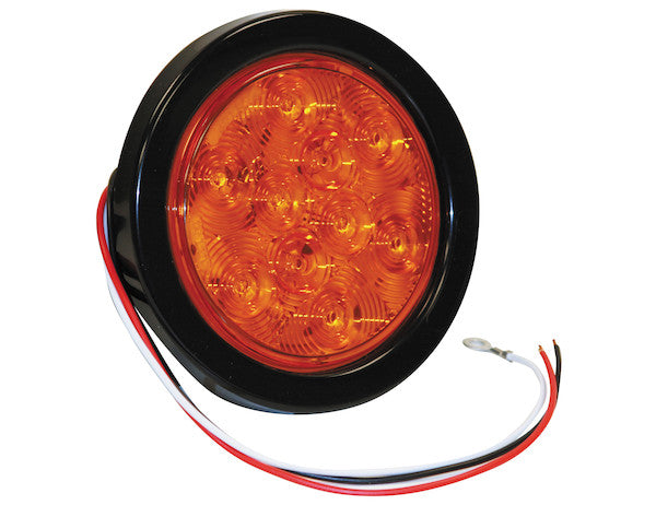5624210 -Buyers-4 Inch Round Turn Signal Light With 10 LEDs - Nicks Truck Parts