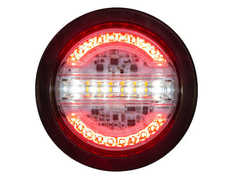 5624432 -Buyers-Combination 4 Inch LED Stop/Turn/Tail, Backup, And Amber Strobe Light - Nicks Truck Parts