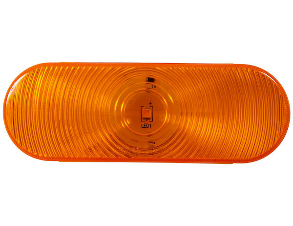 5626201 -Buyers-6 Inch Oval Turn Signal DOT Light With 1 LED (PKG of 10) - Nicks Truck Parts