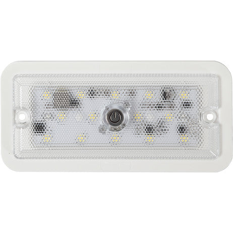 5626337- Buyers 5.8 Inch Rectangular LED Interior Dome Light With Built-In Switch - Nick's Truck Parts