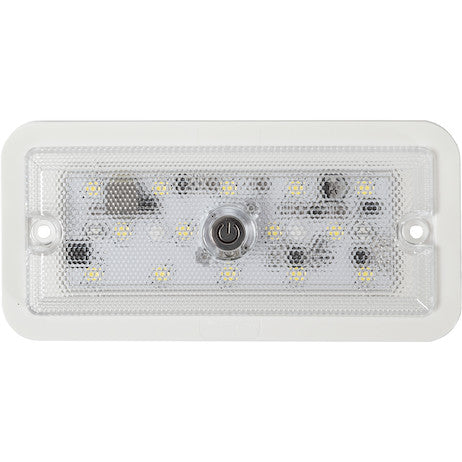 5626337- Buyers 5.8 Inch Rectangular LED Interior Dome Light With Built-In Switch - Nicks Truck Parts