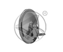 563.9002-6 in. Convex Mirror with  L Bracket-Stainless Steel, (product_type), (product_vendor) - Nick's Truck Parts
