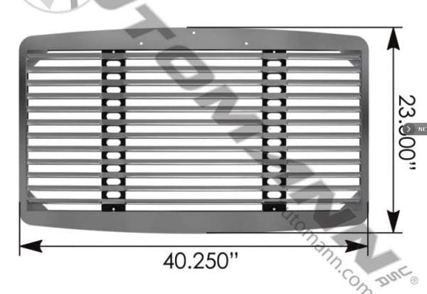 564.14002-GRILLE FREIGHTLINER, (product_type), (product_vendor) - Nick's Truck Parts