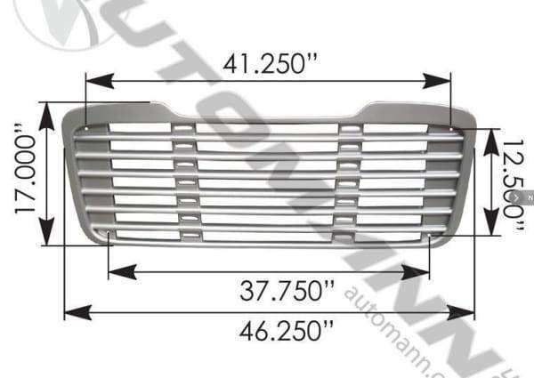 564.14012-Grille Freightliner, (product_type), (product_vendor) - Nick's Truck Parts