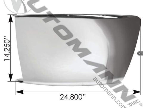 564.46222C-Bumper End LH M2-112 Freightliner, (product_type), (product_vendor) - Nick's Truck Parts