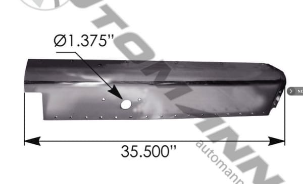 564.75014-Grille Shell LH Peterbilt, (product_type), (product_vendor) - Nick's Truck Parts