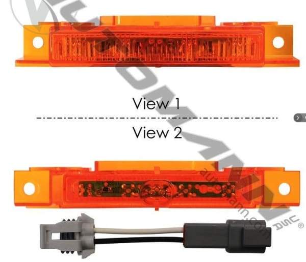 564.96022K-Sunvisor Market Light Amber with Harness, (product_type), (product_vendor) - Nick's Truck Parts