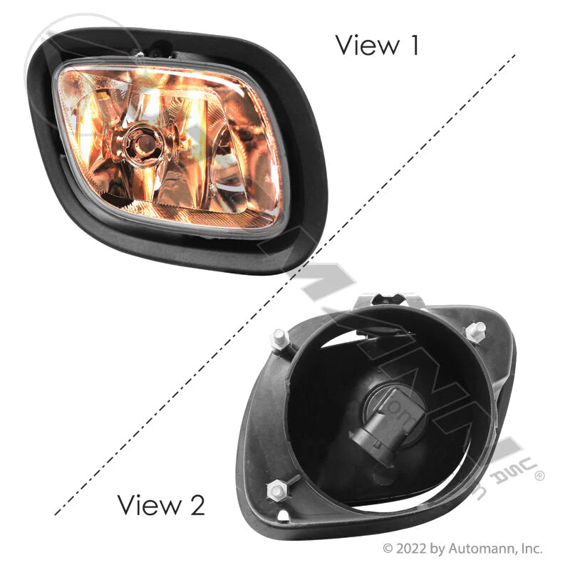 564.46013 - Fog Lamp RH Freightliner - Nick's Truck Parts