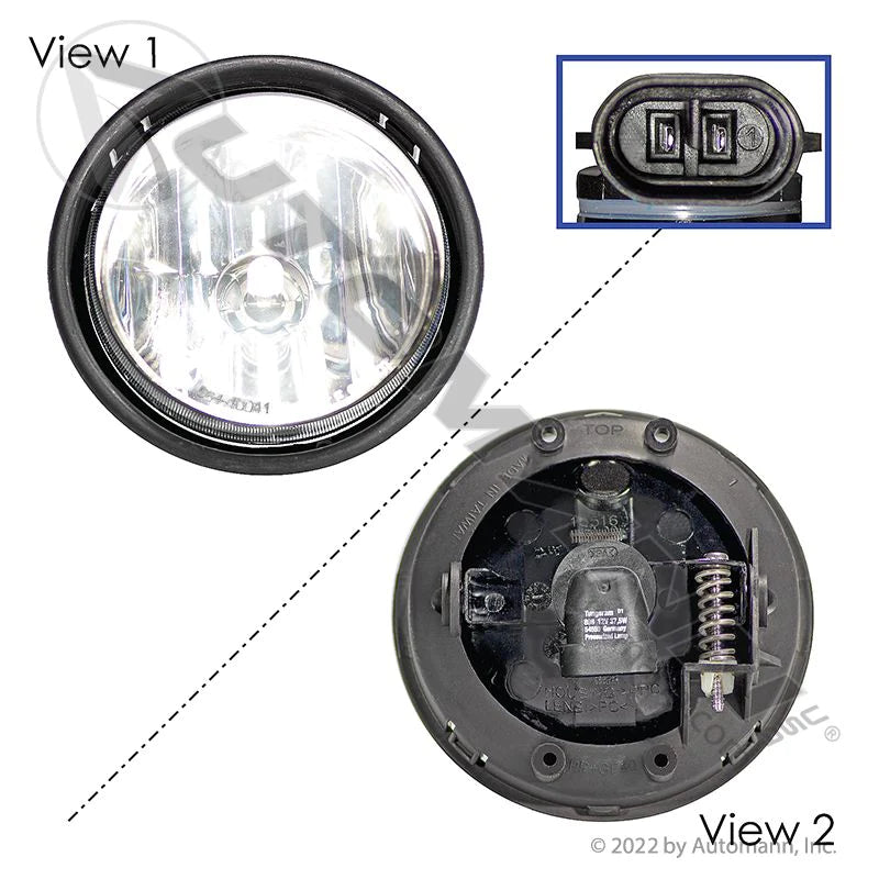 564.46041 - Fog Lamp Freightliner - Nick's Truck Parts