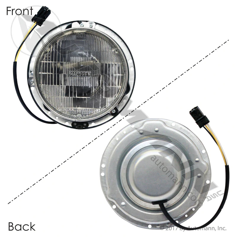 564.62034- Headlamp Assembly LH/RH Mack - Nick's Truck Parts