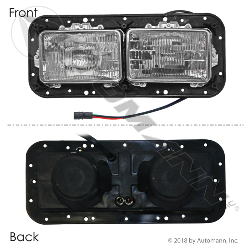 564.62036 - Headlamp Assembly LH Mack - Nick's Truck Parts