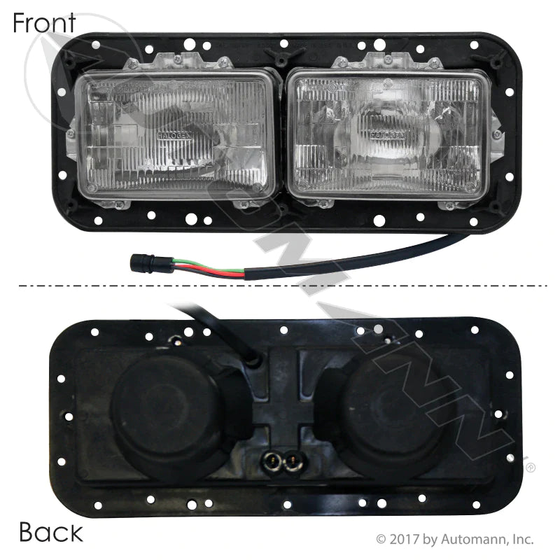 564.62037 - Headlamp Assembly RH Mack - Nick's Truck Parts