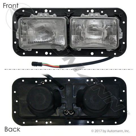 564.62037 - Headlamp Assembly RH Mack - Nick's Truck Parts