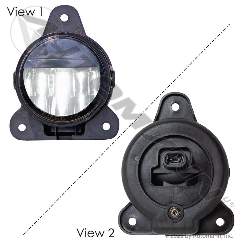 564.96088 - Fog Lamp LH-RH LED Volvo VNL-VNR - Nick's Truck Parts