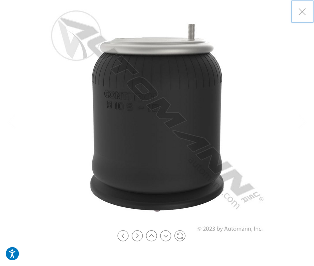 566.CT602207 - Continental Air Spring Rolling Lobe - Nick's Truck Parts