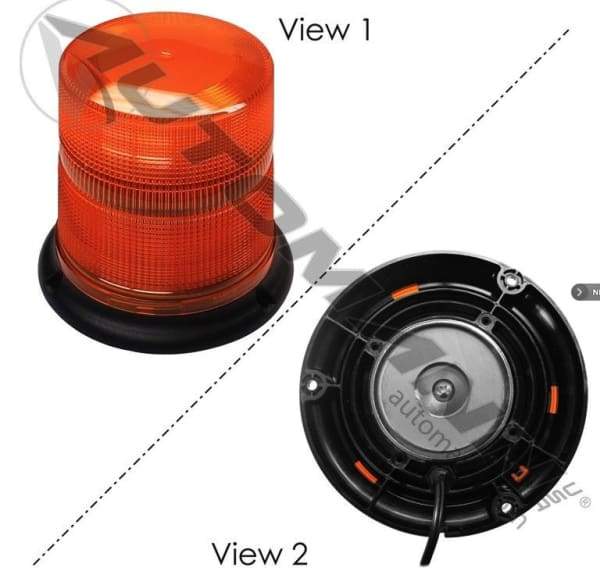 571.KL50AMHE-Hella K-LED 50 Warning LT Amber Magnet, (product_type), (product_vendor) - Nick's Truck Parts