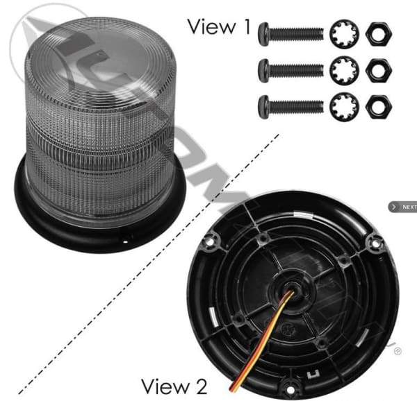 571.KL50WHE-Hella K-LED 50 Warning Light White, (product_type), (product_vendor) - Nick's Truck Parts