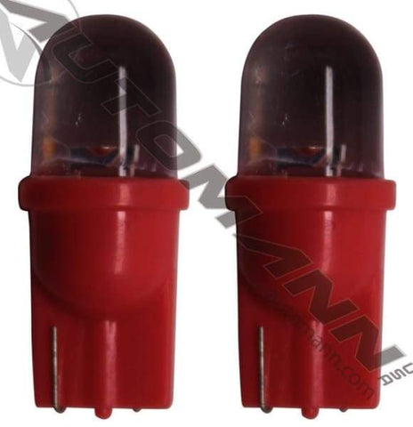 571.LD194R1-2-LED Bulb Replacement for 194 Red 2pcs, (product_type), (product_vendor) - Nick's Truck Parts