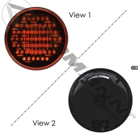571.LD40A60-F/P/T Light LED 4in Amber, (product_type), (product_vendor) - Nick's Truck Parts
