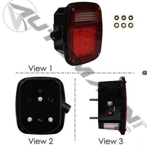 571.LD510R42-S/T/T Box Light LED Ford RH, (product_type), (product_vendor) - Nick's Truck Parts
