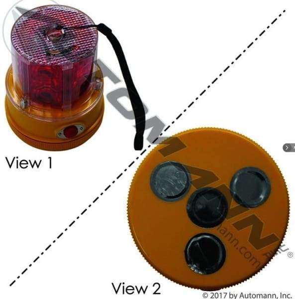 571.LD83RL24-Warning Light LED Magnetic Red, (product_type), (product_vendor) - Nick's Truck Parts